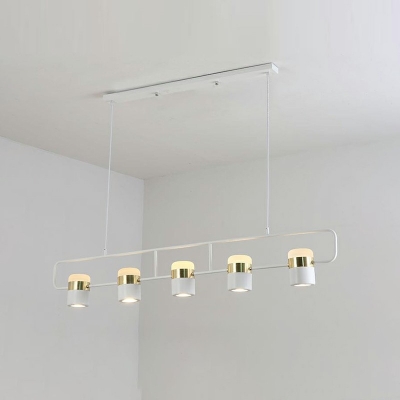 Contemporary Island Chandelier Lights Minimalism Island Lighting Fixtures for Dinning Room