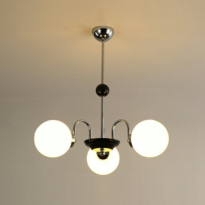 Metal and Glass Chandelier Lighting Fixtures Modern Pendant Light Fixtures for Living Room