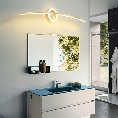 Modern Vanity Mirror Lights Ambient Lighting Metal LED Bathroom Lighting for Makeup
