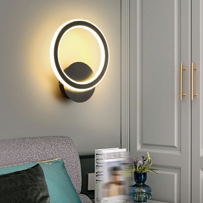 Contemporary Geometric Wall Lighting Fixtures Metal Wall Sconce Lights