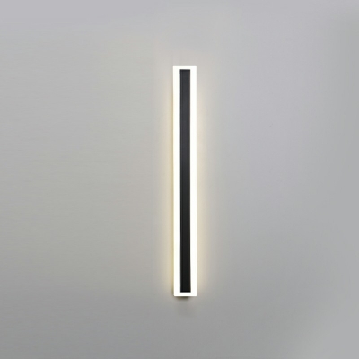 Contemporary Thin-Line Wall Sconce Lighting Metal Sconce for Bedroom
