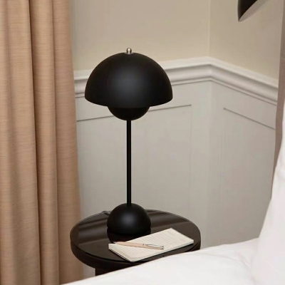 Metal Dome Night Table Lamps Modern Minimalism Table Light for Dinning Room