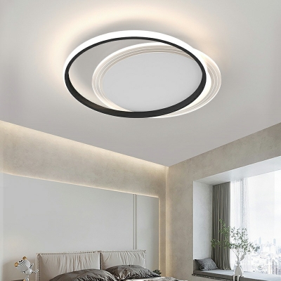 Minimalist Flush Mount Ceiling Light Contemporary Flush Mount Lighting for Living Room