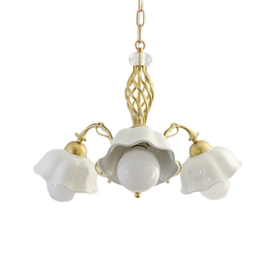 Pendant Light Kit Modern Style Glass Ceiling Lamps for Living Room