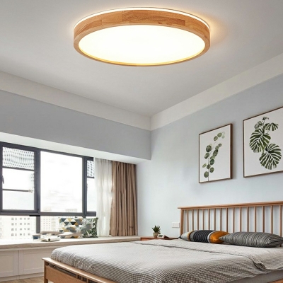 Flush Ceiling Light Modern Style Acrylic Flushmount for Living Room