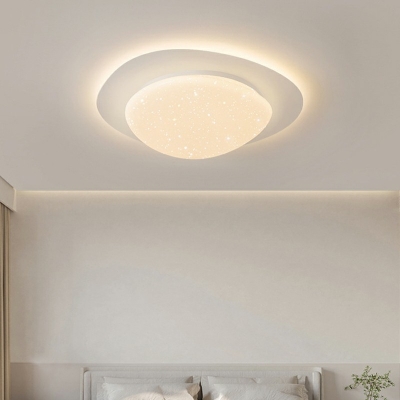 Flush Light Fixtures Modern Style Acrylic Flush Mount Light for Living Room