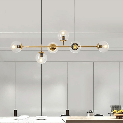 Linear Chandelier Lighting Fixtures Modern Island Lighting Ideas for Dinning Room