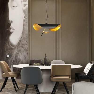 Metal Pendant Lighting Fixtures Modern Minimalism Suspension Pendant for Living Room