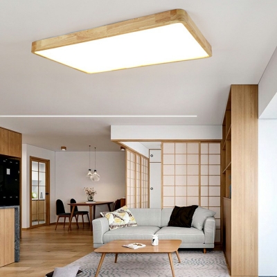 Flush Mount Lighting Modern Style Acrylic Flush Light Fixtures for Living Room