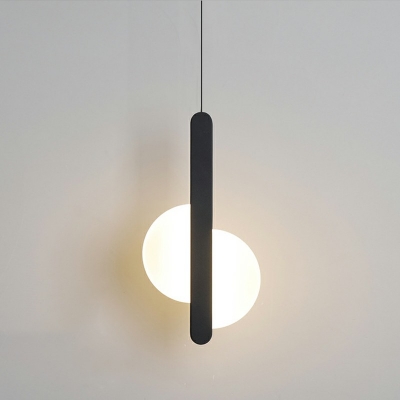 Hanging Ceiling Light with Acrylic Shade LED Hanging Pendant Light