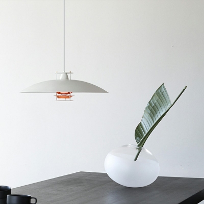 Metal Hanging Pendant Lights 1 Light Modern Pendant Lighting for Living Room
