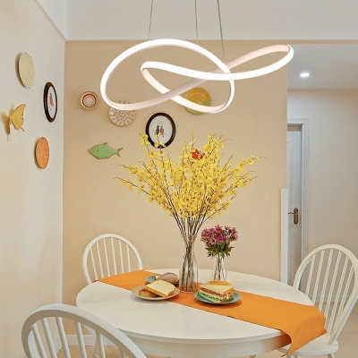 Pendant Lighting Modern Style Acrylic Hanging Light Kit for Living Room