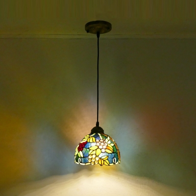 Tiffany Stained Glass Pendant Lighting for Living Room and Bedroom