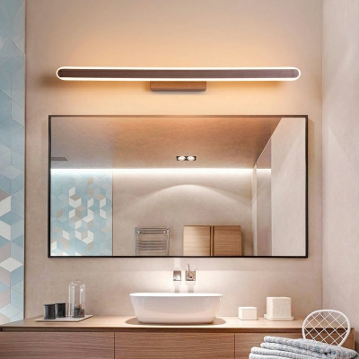 Vanity Wall Sconce Modern Style Acrylic Vanity Wall Light Fixtures for Bathroom
