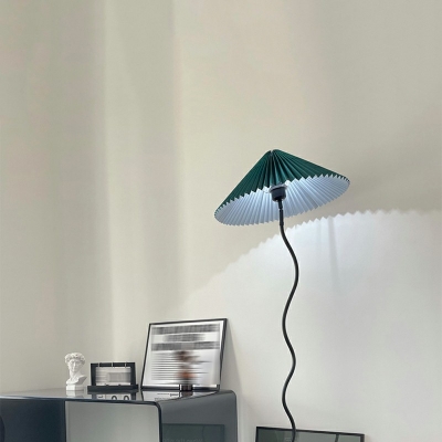 Contemporary Fabric Floor Lamp E27 Single Lighting for Living Room