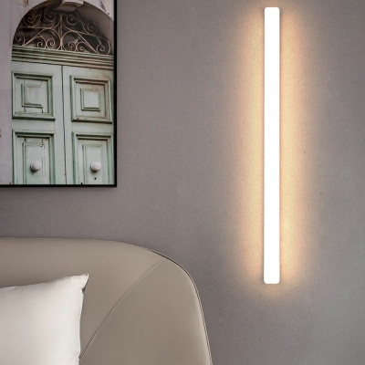 Contemporary Plastic Wall Mounted Light Fixture for Bedroom