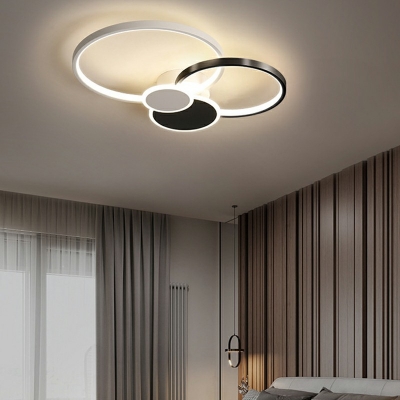 Flush Mount Lamps Modern Style Acrylic Flush Light for Living Room