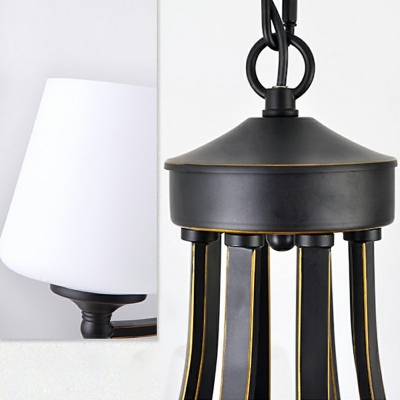 Pendant Light Kit Modern Style Glass Hanging Lamps for Living Room