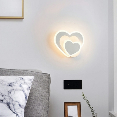 Wall Light Fixtures Rotatable Variable Color LED Living Room Sconce Light