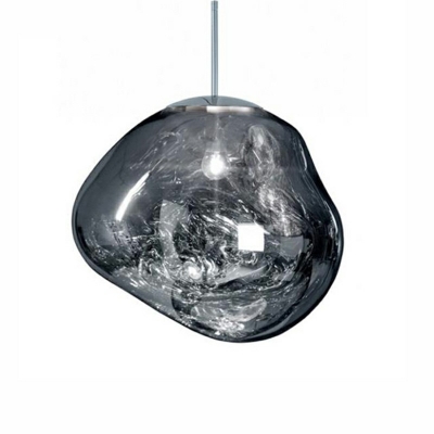 Contemporary Crystal Glass Hanging Lights for Dining Room