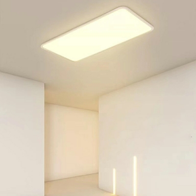 Modern Flush Mount Ceiling Light Acrylic Shade LED Flush Mount Ceiling Lighting Fixture