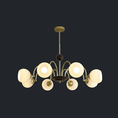 Pendant Light Modern Style Glass Hanging Lamps for Living Room