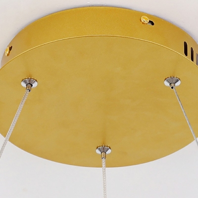 2-Light Chandelier Lamp Modernist Style Crown Shape Metal Warm  Light Pendant Lights
