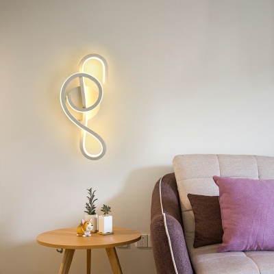 Contemporary Iron Wall Light Led Wall Lamp for Living Room
