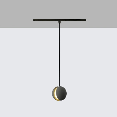 Modern Hanging Ceiling Light Stone Globe Suspension Pendant for Living Room