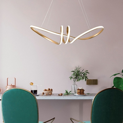 Pendant Light Kit Modern Style Acrylic Hanging Light Kit for Living Room