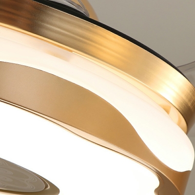 Contemporary Chandelier Lighting Fixtures Simplistic Suspension Light for Living Room