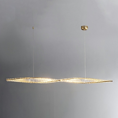 LED Island Chandelier Lights Modern Minimalism Pendant Lighting for Living Room