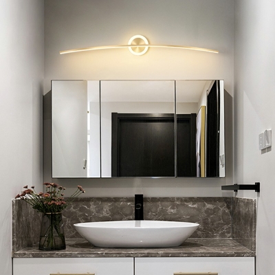 Modern Vanity Mirror Lights Ambient Lighting Metal LED Bathroom Lighting for Makeup