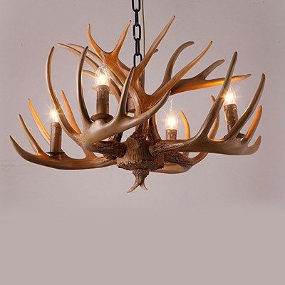 Tradiitional Candle Chandelier American Style Chandelier Pendant Light for Living Room