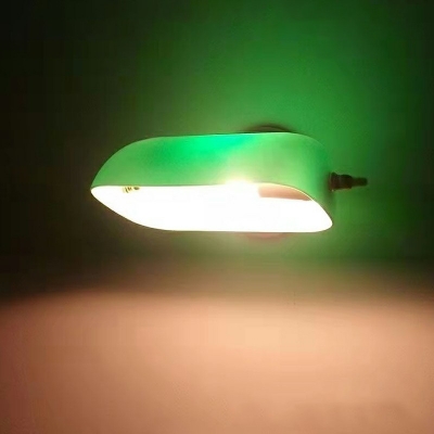 1-Light Sconce Light Industrial Style Geometric Shape Metal Wall Lamps