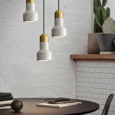 Contemporary Conical Hanging Pendant Lights Concrete Down Lighting Pendant
