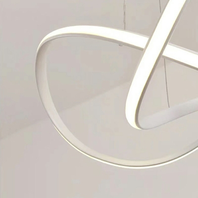 Pendant Light Contemporary Style Acrylic Hanging Light for Living Room