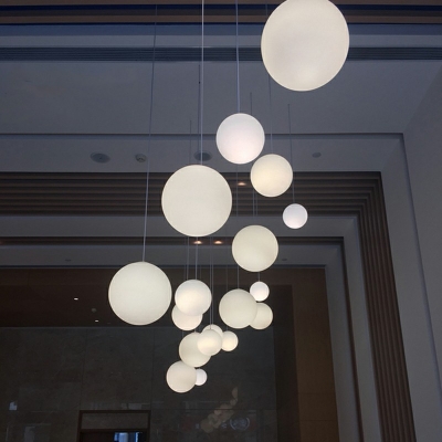 Round Glass Ball Hanging Light Fixtures Hanging Ceiling Lights