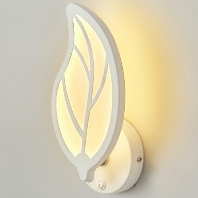 1-Light Sconce Lights Modernist Style Geometric Shape Metal Wall Lighting Fixtures