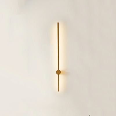 Contemporary Thin-Line Wall Mounted Light Fixture LED Sconce for Bedroom