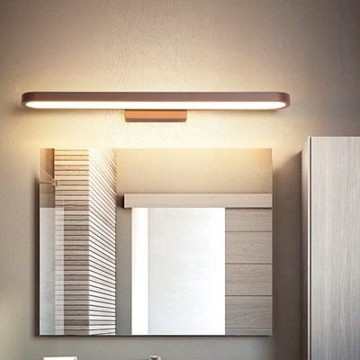Contemporary Vanity Light Fixture Metal LED Light For Bathroom
