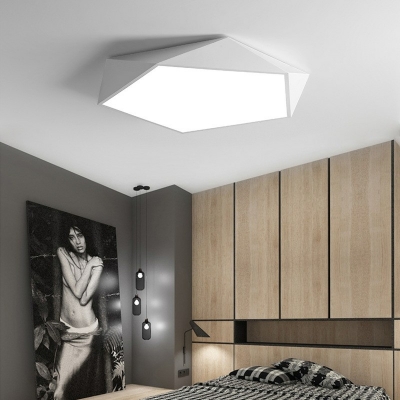 Flushmount Modern Style Acrylic Flush Mount Light Fixtures for Living Room