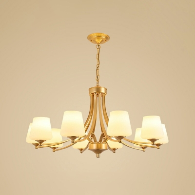 Pendant Light Kit Modern Style Glass Hanging Lamps for Living Room