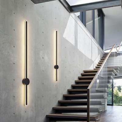 Art Deco Linear Wall Lighting Fixtures Aluminum Wall Mount Light Fixture