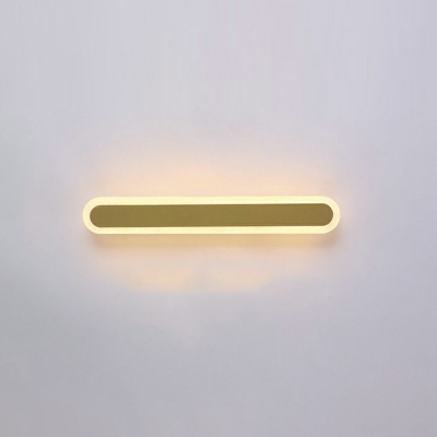 Linear Shape Wall Mounted Light Fixture LED Lighting Modern Sconce Lighting