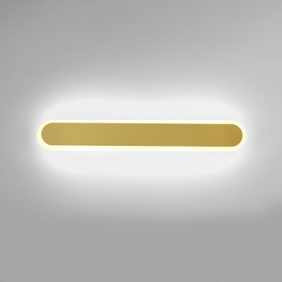 Metal Sconce Light Linear Shape LED 2.4