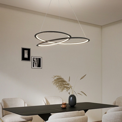 Pendant Light Modern Style Acrylic Hanging Light for Living Room