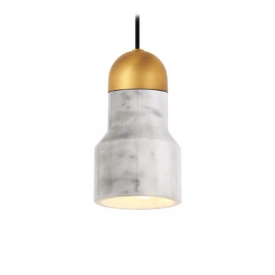 Pendant Lighting Contemporary Style Stone Hanging Lamps for Living Room