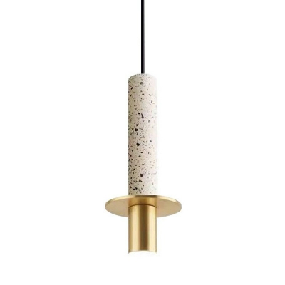 Pendant Lighting Kit Contemporary Style Stone Hanging Lamps for Living Room