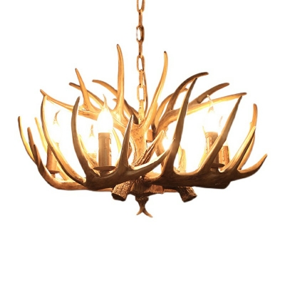 Tradiitional Candle Chandelier American Style Chandelier Pendant Light for Living Room